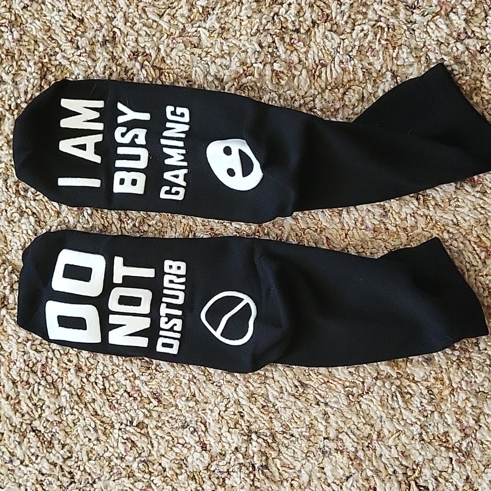 Gaming socks, new in package.